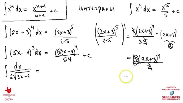 18 Математика без Ху%! ни. Интегралы. Часть2