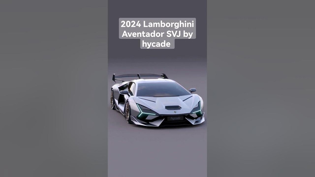 2024 Lamborghini Aventador SVJ successor by #hycade #lamborghini #svj #aventador