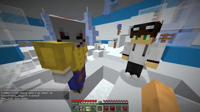 Сколько денег заработал повар! выживание бомжа в россии #113! майнкрафт