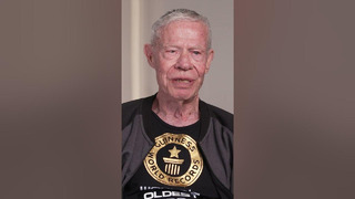 Oldest bodybuilder – Jim Arrington at 90 years and 38 days old