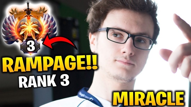 Dota 2 Miracle Rampage – Top 3 Already