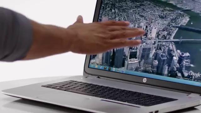 Ноутбук управляемый жестами