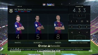 (HD) Барселона – Севилья | Чемпионат Испании 2017/18 | 11-й тур