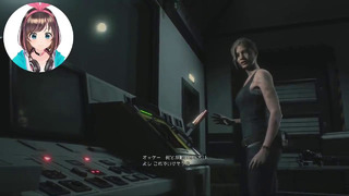 Kizuna Ai RESIDENT EVIL 2 часть 10 финал