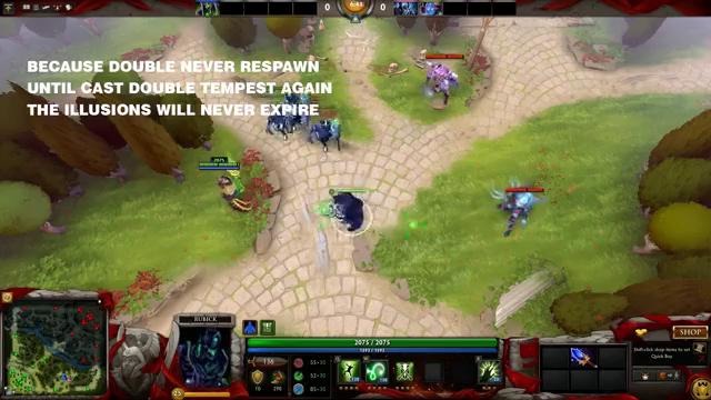 Dota 2 Tricks #81 – Unlimited Rubick illusions (RU SUBS!)
