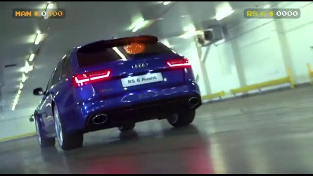 Обыграть Audi RS 6 Avant в пейнтбол невозможно