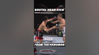 Dan Hooker’s BRUTAL Head Kick #ufc #mma #fighter