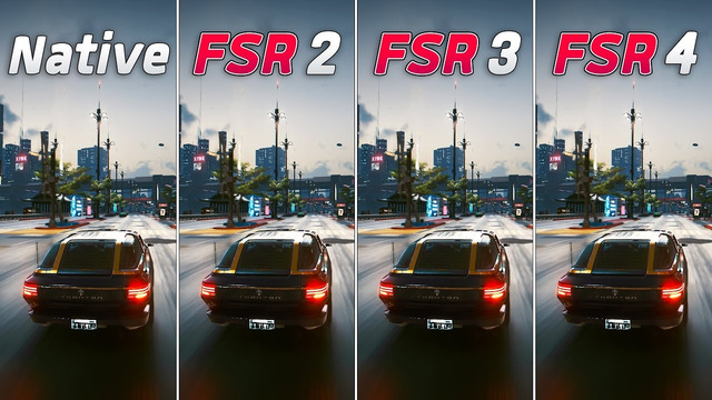 FSR 2 vs FSR 3 vs FSR 4 – Graphics & Performance Comparison