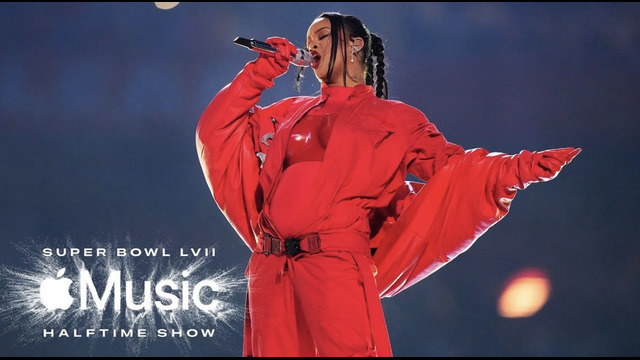 Полное шоу Рианны в перерыве между таймами Apple Music Super Bowl LVII