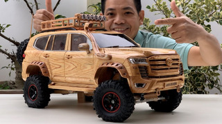 The upgraded version of the Toyota Land Cruiser LC300 – Woodworking Art