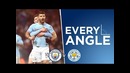 Aguero s insane strike! – every angle- aguero v leicester – city 5-1 leices