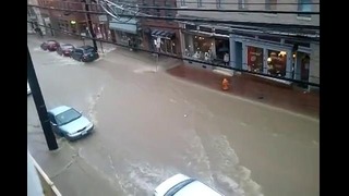 Как затопляет города