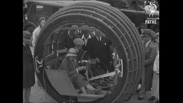 Dynasphere – автомобиль-колесо из прошлого века