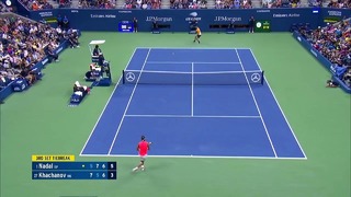 US Open 2018 3-й круг Надаль – Хачанов