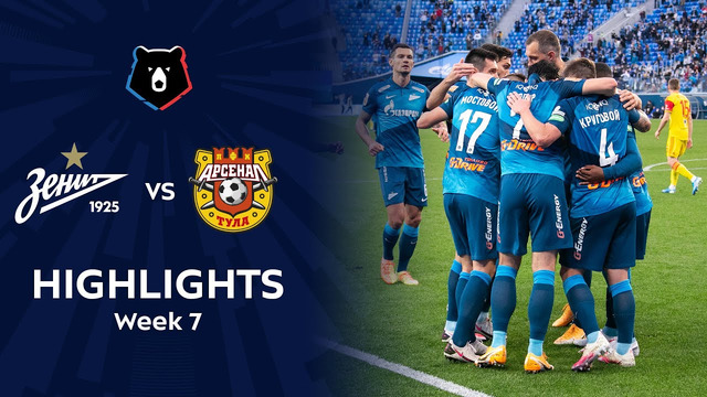 Highlights Zenit vs Arsenal (3-1) | RPL 2020/21
