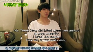 [ENG SUB] V complains about his hyungs RM low-key sends a threat to BTS Maknae-line