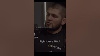 Мотивирующая речь Хабиба Нурмагомедова «Всем плевать» | FightSpaceMMA