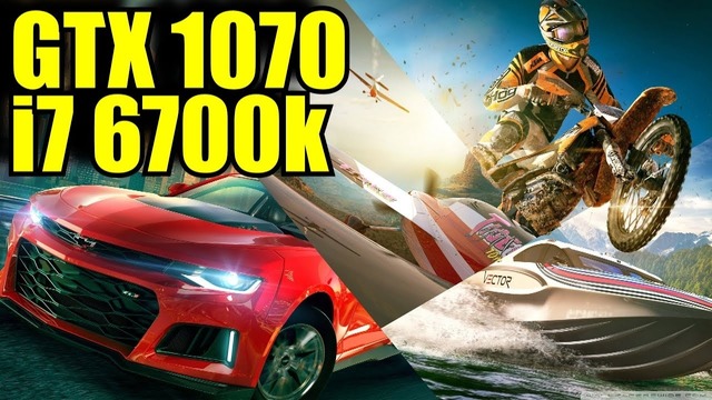 The Crew 2 BETA GTX 1070 & i7 6700k ¦ 1080p & 1440p ¦ FRAME-RATE TEST
