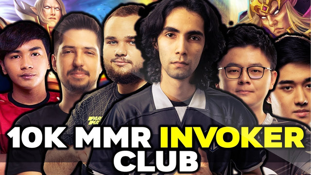 10k MMR INVOKER CLUB – 10k MMR Players with their BEST Invoker Plays in Dota 2 History