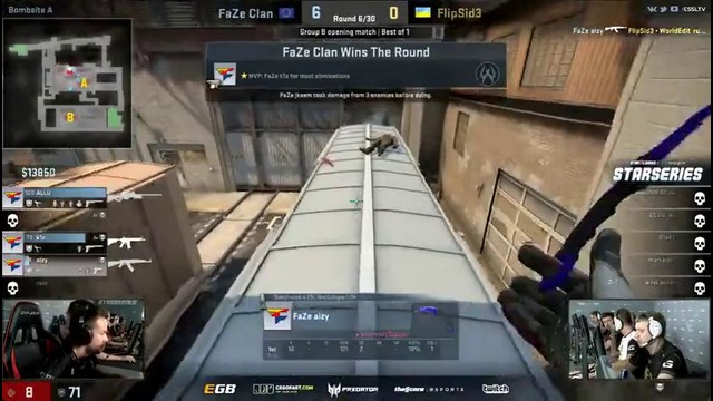 Faze vs Flipsid3, train, SL i-League StarSeries S2 Finals