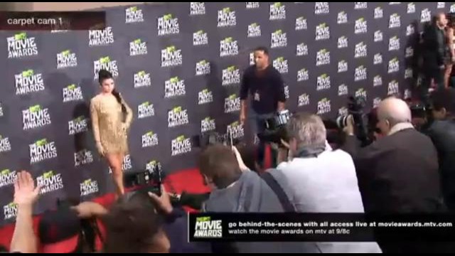 Selena Gomez On The Red Carpet MTV Movie Awards 2013