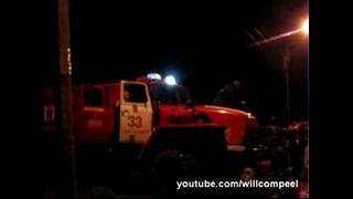Video of the week russian fire truck plays 50 cent