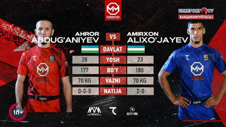Muradov Professional League: Ahror Abdug’aniyev vs Amirxon Alimxo’jayev