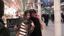 Selena Gomez With Her Fans in King’s Cross Station