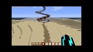 Gigantic Snake in Minecraft