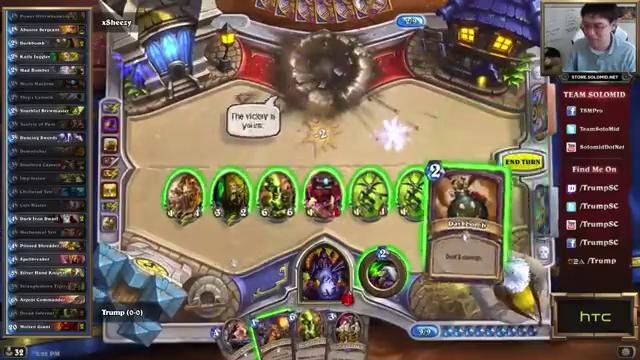 Hearthstone- Trump Cards – 207 – Part 1(Warlock Arena)