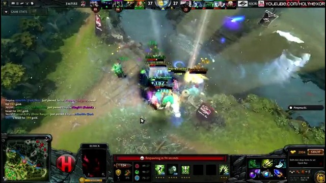 Secret vs. empire – most epic teamfight in dota 2 history