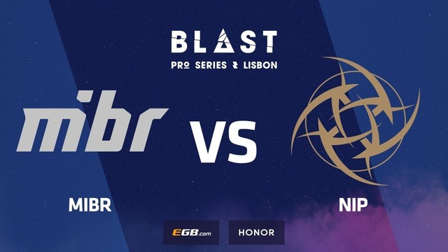 MIBR vs NiP, mirage, BLAST Pro Series Lisbon 2018