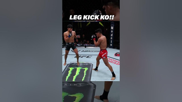 Leg Kick Knockout From Jonathan Martinez