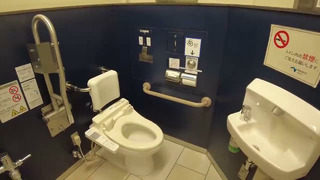 Самый универсальный туалет в Японии