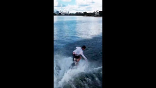 Man Does Flips While Wakeboarding | People Are Awesome #shorts