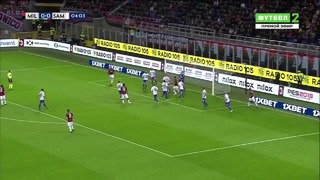 (HD) Милан – Сампдория | Итальянская Серия А 2018/19 | 10-й тур