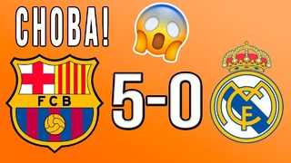 Барселона 5-0 реал! это случилось снова