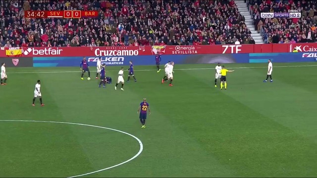Севилья – Барселона | Кубок Испании 2018/19 | 1/4 финала | Первый матч