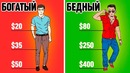 14 вещей, на которые тратят деньги бедные люди