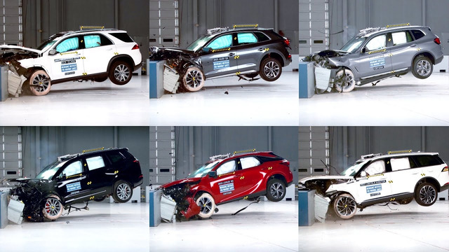 Crash Test 8 Luxury SUVs (2024) BMW, Mercedes, Audi, Cadillac, Lincoln, Volvo, Lexus, Acura
