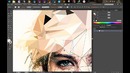 Jennifer Lawrence Low Poly Effect on Adobe Illustrator CC