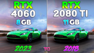 RTX 4060 vs RTX 2080 Ti – Test in 10 Games