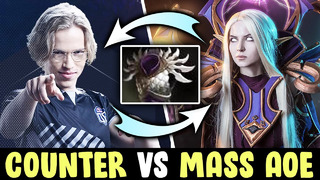 Topson Invoker BUILD to COUNTER mass AoE enemy pick