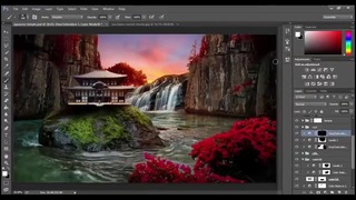 Japanese temple – Speed art (#Photoshop) – CreativeStation