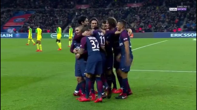 (480) ПСЖ – Нант | Французская Лига 1 2017/18 | 13-й тур | Обзор матча