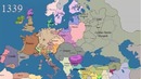 Карта Европы за 1000 лет