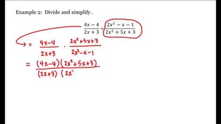 3 – 14 – Dividing Rational Expressions (4-01)