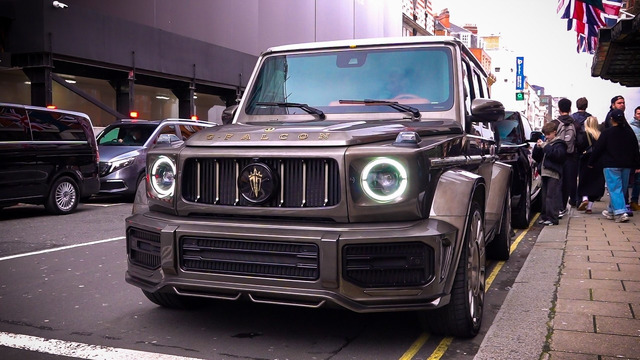 One-of-One $2.6 Million Mercedes-AMG G63 G-Falcon spotted in London
