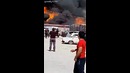 Қўйлиқ қурилиш бозорида йирик ёнғин юз берди