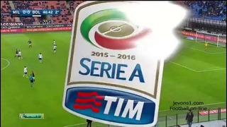 Милан 0:1 Болонья | Итальянская Серия А 2015/16 | 18-й тур | Обзор матча